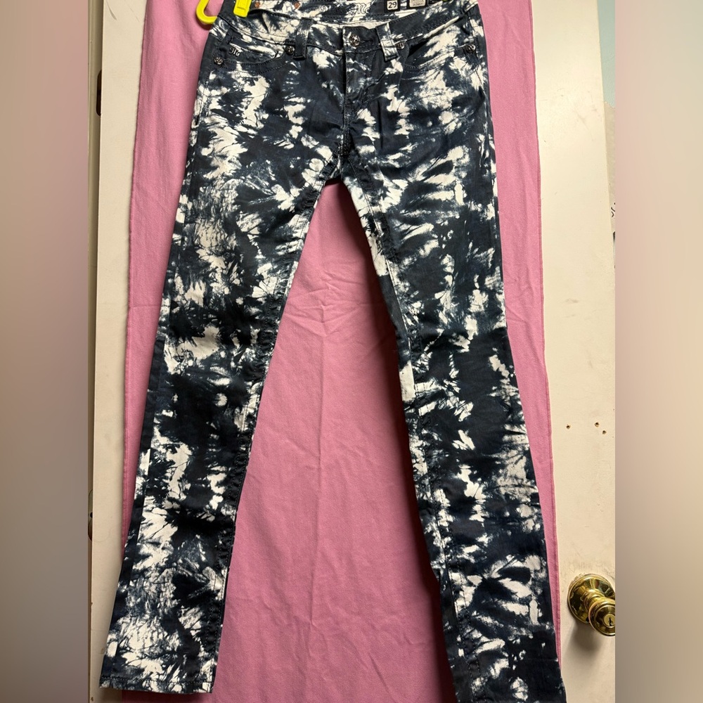 Miss Me Tie-Dye Skinny Jeans